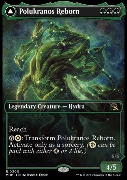 Polukranos Reborn // Polukranos, Engine of Ruin XMOM-300 Rare Excellent Englisch
