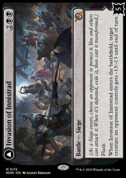 Invasion of Innistrad // Deluge of the Dead MOM-115 Mythic Near Mint Englisch