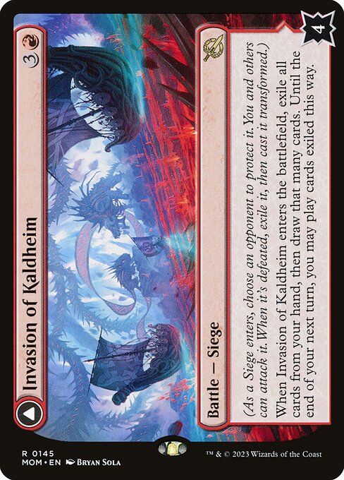 Invasion of Kaldheim // Pyre of the World Tree MOM-145 Rare Near Mint Englisch Foil