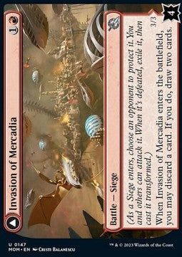 Invasion of Mercadia // Kyren Flamewright MOM-147 Uncommon Near Mint Englisch