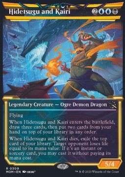 Hidetsugu und Kairi XMOM-309 Rare Excellent Deutsch