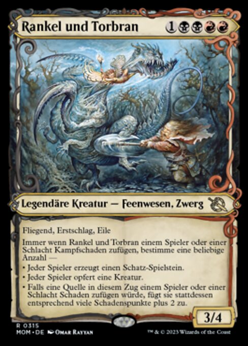Rankel und Torbran XMOM-315 Rare Near Mint Deutsch