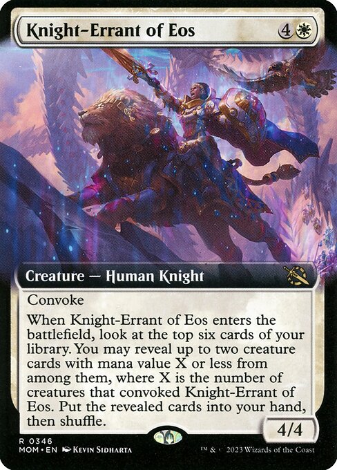 Knight-Errant of Eos XMOM-346 Rare Excellent Englisch