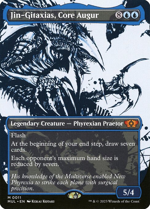 Jin-Gitaxias, Core Augur MUL-11 Mythic Near Mint Englisch