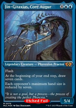 Jin-Gitaxias, Kern-Augur (V.2) MUL-76 Mythic Near Mint Englisch Foil