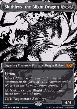 Skithiryx, der Fäulnisdrache (V.1) MUL-17 Mythic Near Mint Deutsch