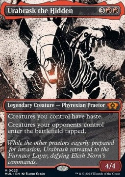 Urabrask der Versteckte (V.1) MUL-23 Mythic Excellent Deutsch