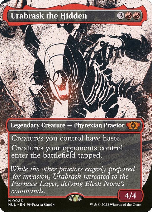 Urabrask the Hidden MUL-23 Mythic Near Mint Englisch