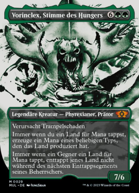 Vorinclex, Stimme des Hungers (V.1) MUL-29 Mythic Good Deutsch Foil