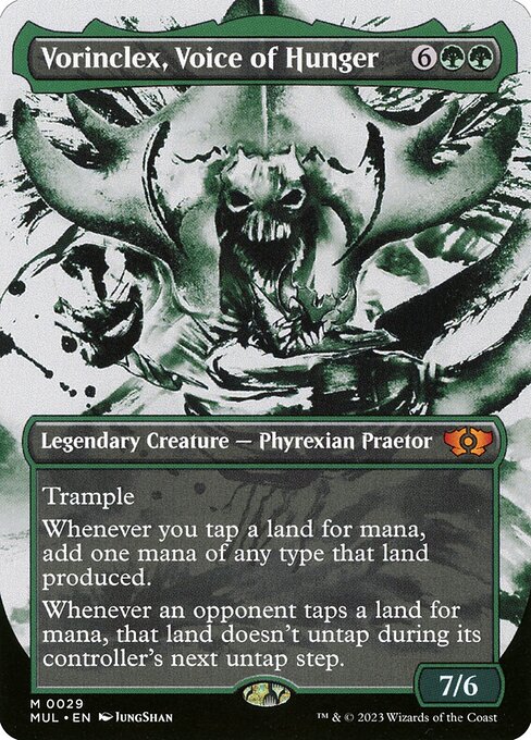 Vorinclex, Stimme des Hungers (V.1) MUL-29 Mythic Excellent Englisch Foil