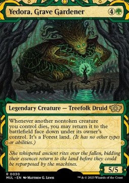 Yedora die Friedhofsgärtnerin (V.1) MUL-30 Rare Excellent Englisch Foil