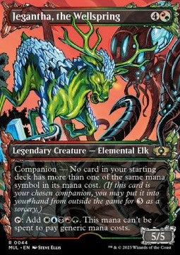 Jegantha der Urquell (V.1) MUL-44 Rare Near Mint Englisch Foil