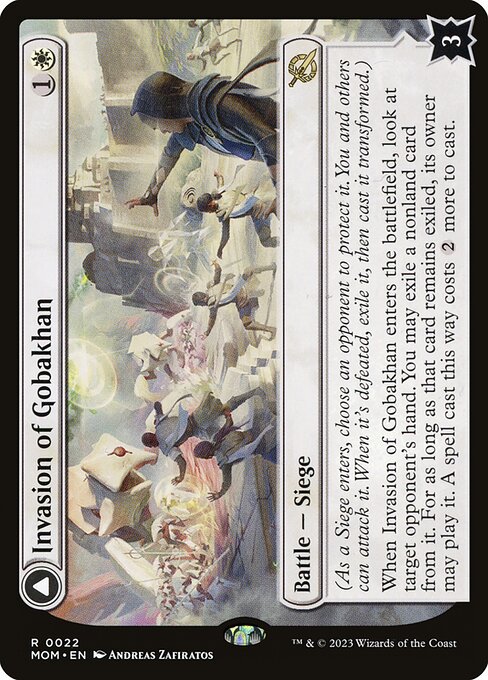 Invasion of Gobakhan // Lightshield Array MOM-22 Rare Excellent Englisch