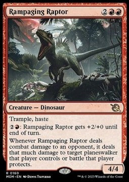 Rampaging Raptor MOM-160 Rare Near Mint Englisch