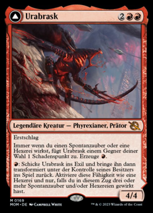 Urabrask // The Great Work MOM-169 Mythic Near Mint Deutsch