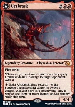 Urabrask // The Great Work MOM-169 Mythic Near Mint Englisch Foil