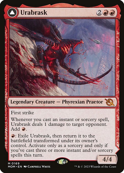 Urabrask // The Great Work MOM-169 Mythic Near Mint Englisch Foil