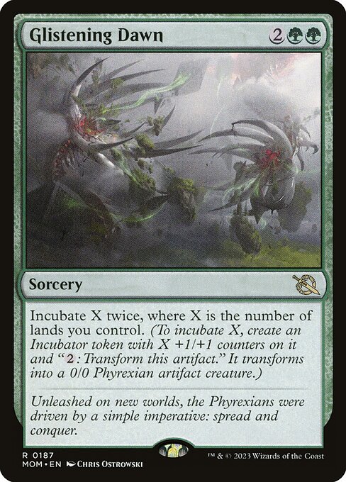 Glistening Dawn MOM-187 Rare Near Mint Englisch Foil
