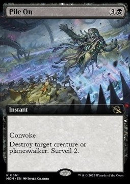 Pile On XMOM-361 Rare Excellent Englisch Foil