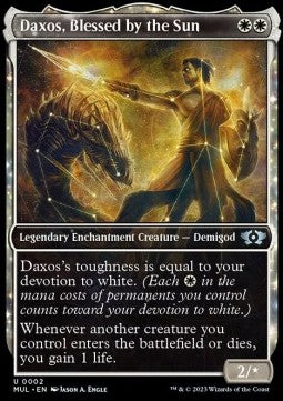 Daxos der Sonnengesegnete (V.1) MUL-2 Uncommon Excellent Deutsch Foil