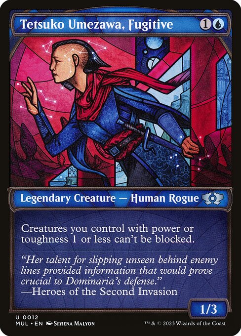 Tetsuko Umezawa, Fugitive MUL-12 Uncommon Near Mint Englisch