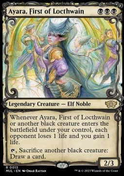 Ayara, First of Locthwain (V.1) MUL-13 Rare Near Mint Englisch
