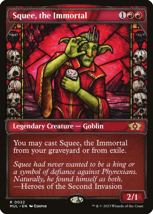 Squee, the Immortal MUL-22 Rare Near Mint Englisch Foil