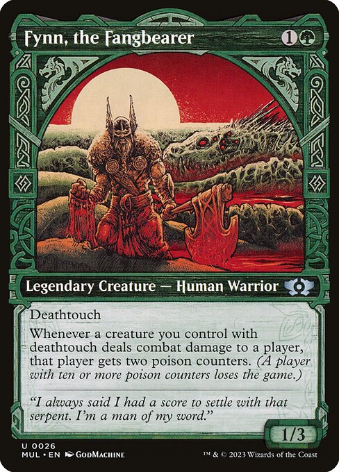 Fynn Fangzahnträger (V.1) MUL-26 Uncommon Good Englisch Foil
