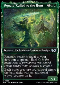 Renata, Called to the Hunt MUL-28 Uncommon Excellent Englisch Foil