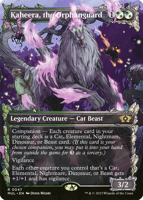 Kaheera, the Orphanguard MUL-47 Rare Excellent Englisch Foil