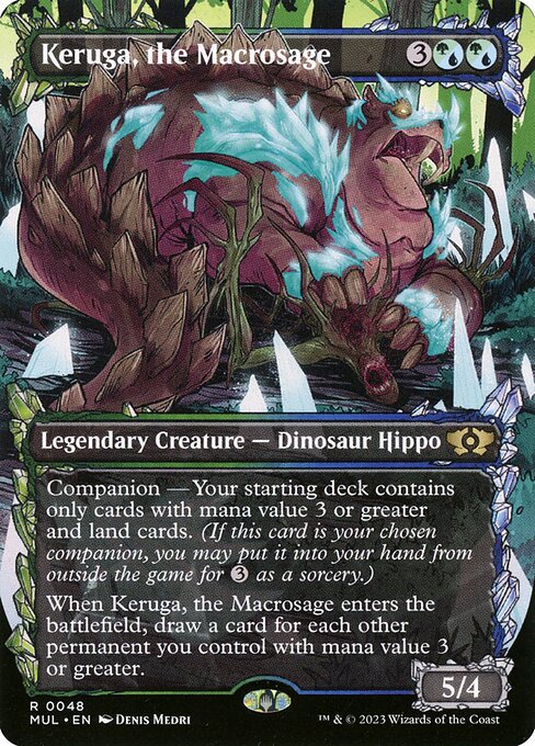 Keruga, the Macrosage MUL-48 Rare Excellent Englisch Foil