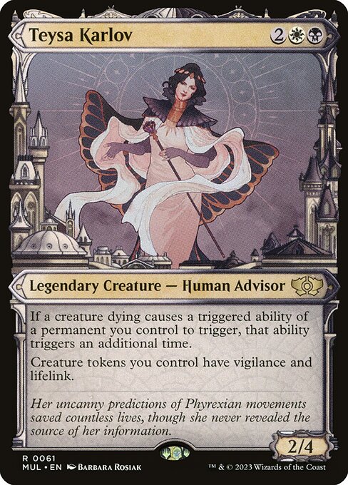 Teysa Karlov (V.1) MUL-61 Rare Excellent Englisch Foil