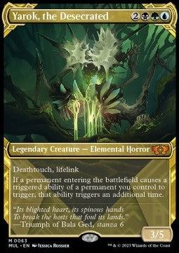 Yarok, the Desecrated MUL-63 Mythic Near Mint Englisch Foil