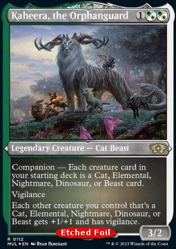 Kaheera, Behüter der Verlassenen (V.2) MUL-112 Rare Good Englisch Foil