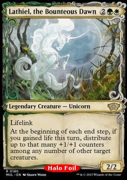 Lathiel, der reiche Morgen (V.3) MUL-180 Rare Excellent Deutsch Foil
