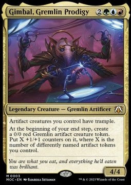 Gimbal, Gremlin-Wunderkind MOC-3 Mythic Near Mint Deutsch