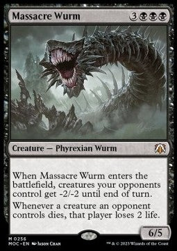 Massakerwurm MOC-256 Mythic Near Mint Englisch