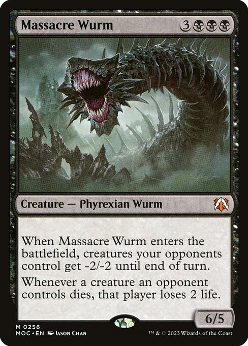 Massakerwurm MOC-256 Mythic Near Mint Englisch