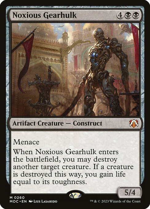 Noxious Gearhulk MOC-260 Mythic Excellent Englisch