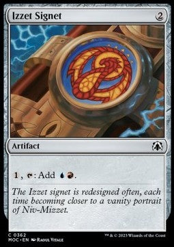 Izzet Signet MOC-362 Common Excellent Englisch