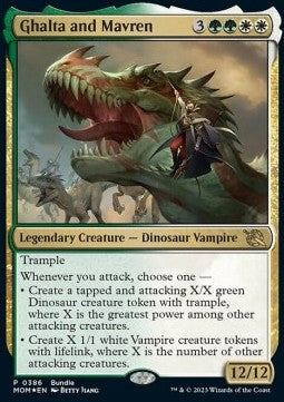 Ghalta und Mavren (V.3) PMOM-386 Rare Near Mint Englisch Foil