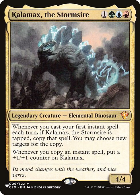 Kalamax, the Stormsire ZNL-9 Mythic Excellent Englisch