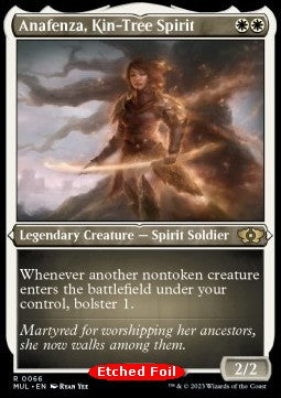 Anafenza, Geist des Sippenbaums (V.2) MUL-66 Rare Good Englisch Foil