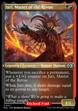 Juri, Master of the Revue MUL-111 Uncommon Near Mint Englisch Foil