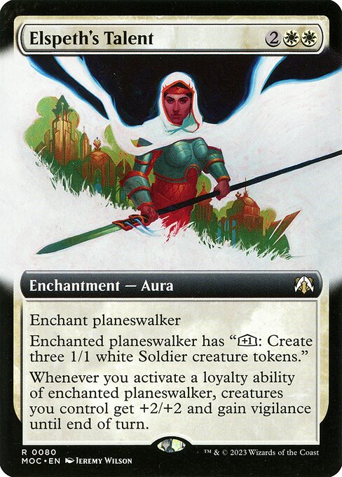 Elspeth's Talent XMOC-80 Rare Excellent Englisch