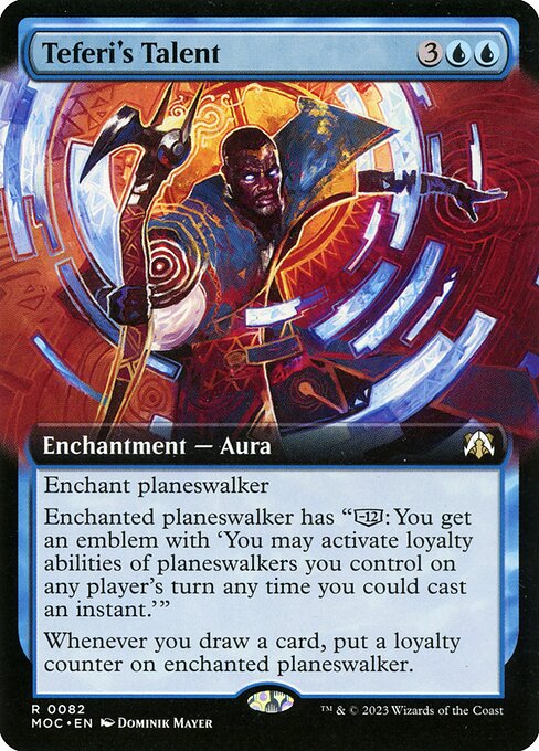 Teferi's Talent XMOC-82 Rare Excellent Englisch