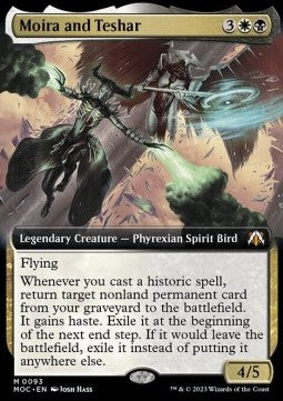 Moira and Teshar XMOC-93 Mythic Excellent Englisch Foil