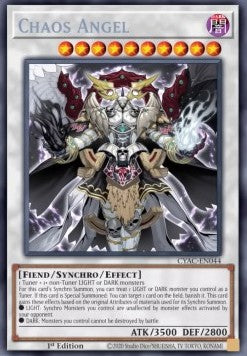 Chaosengel CYAC-044 Secret Rare Excellent Deutsch 1. Auflage