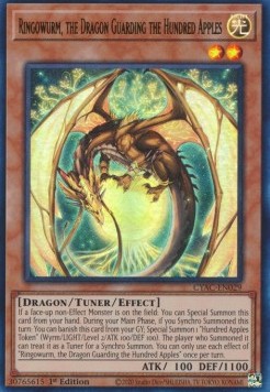 Ringowürm, der hundert Äpfel bewachende Drache CYAC-029 Ultra Rare Excellent Deutsch 1. Auflage