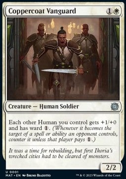 Coppercoat Vanguard MAT-1 Uncommon Near Mint Deutsch